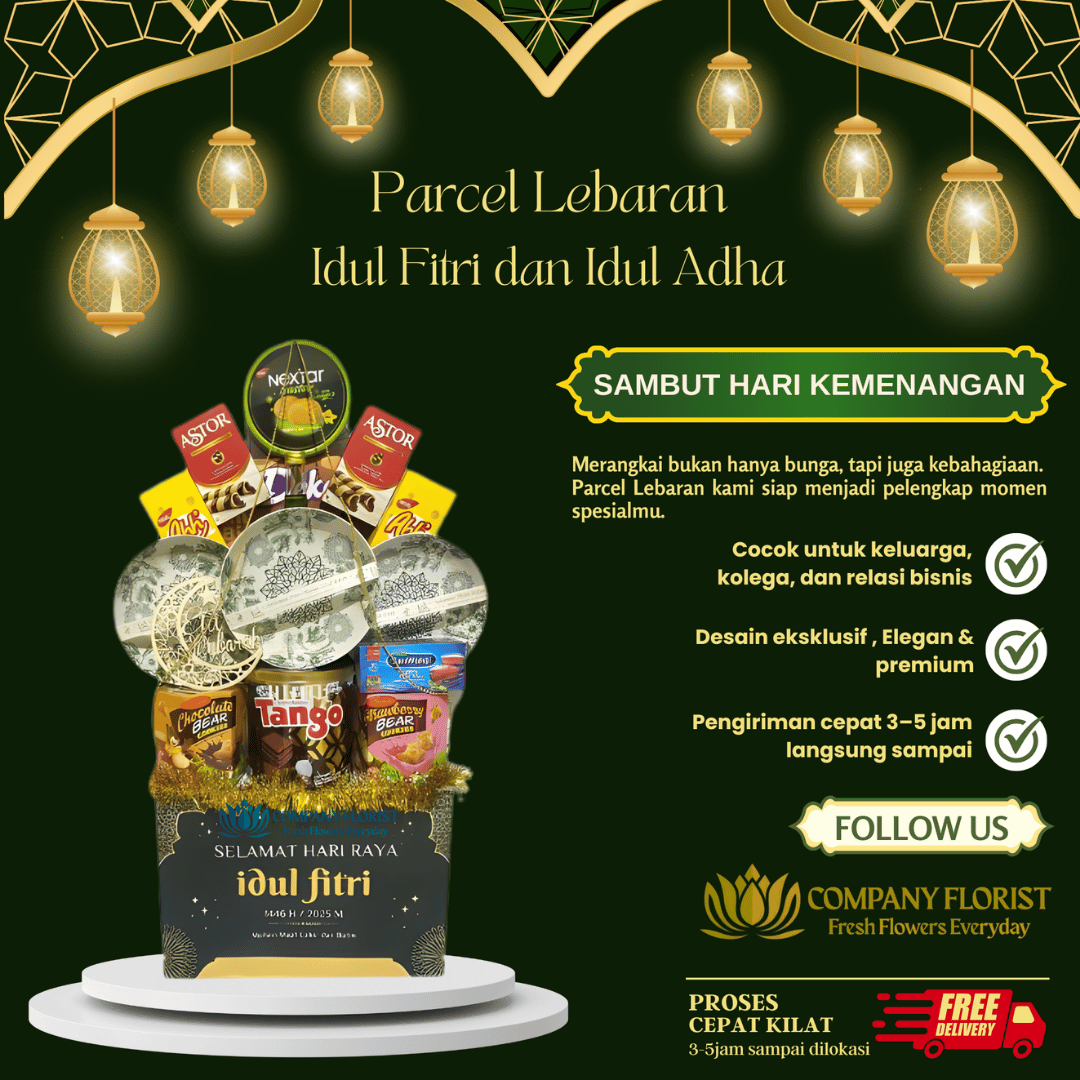 Parcel Snack Lebaran Isi Lengkap Kemasan Premium